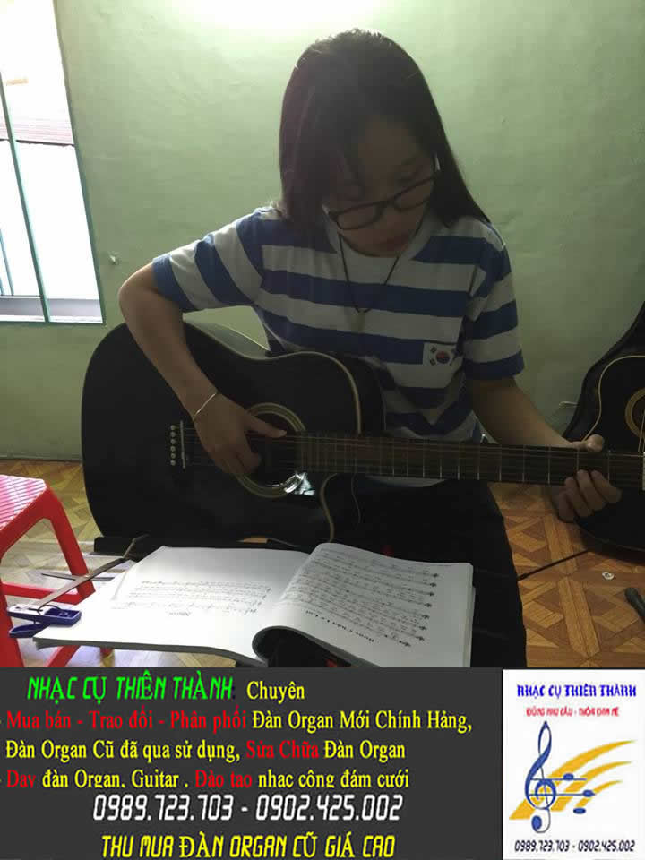 Dạy đàn guitar tại quận 12 tphcm - đường Tô Ký - P. Đông Hưng Thuận
