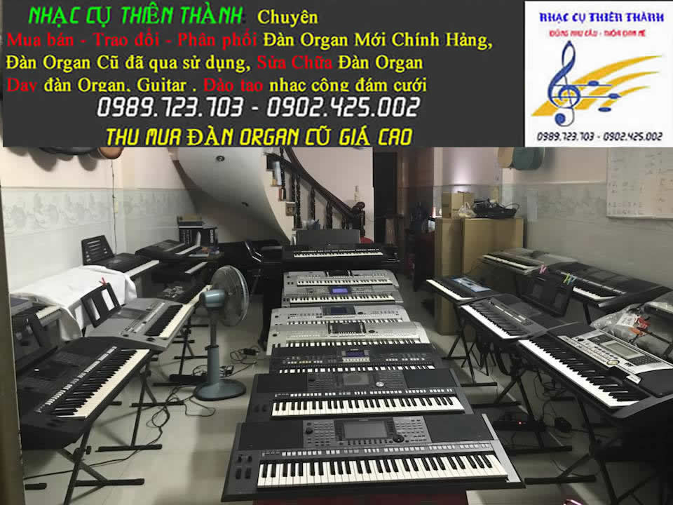 Dịch vụ thu mua đàn Organ cũ đã qua sử dụng giá cao tại TpHcm